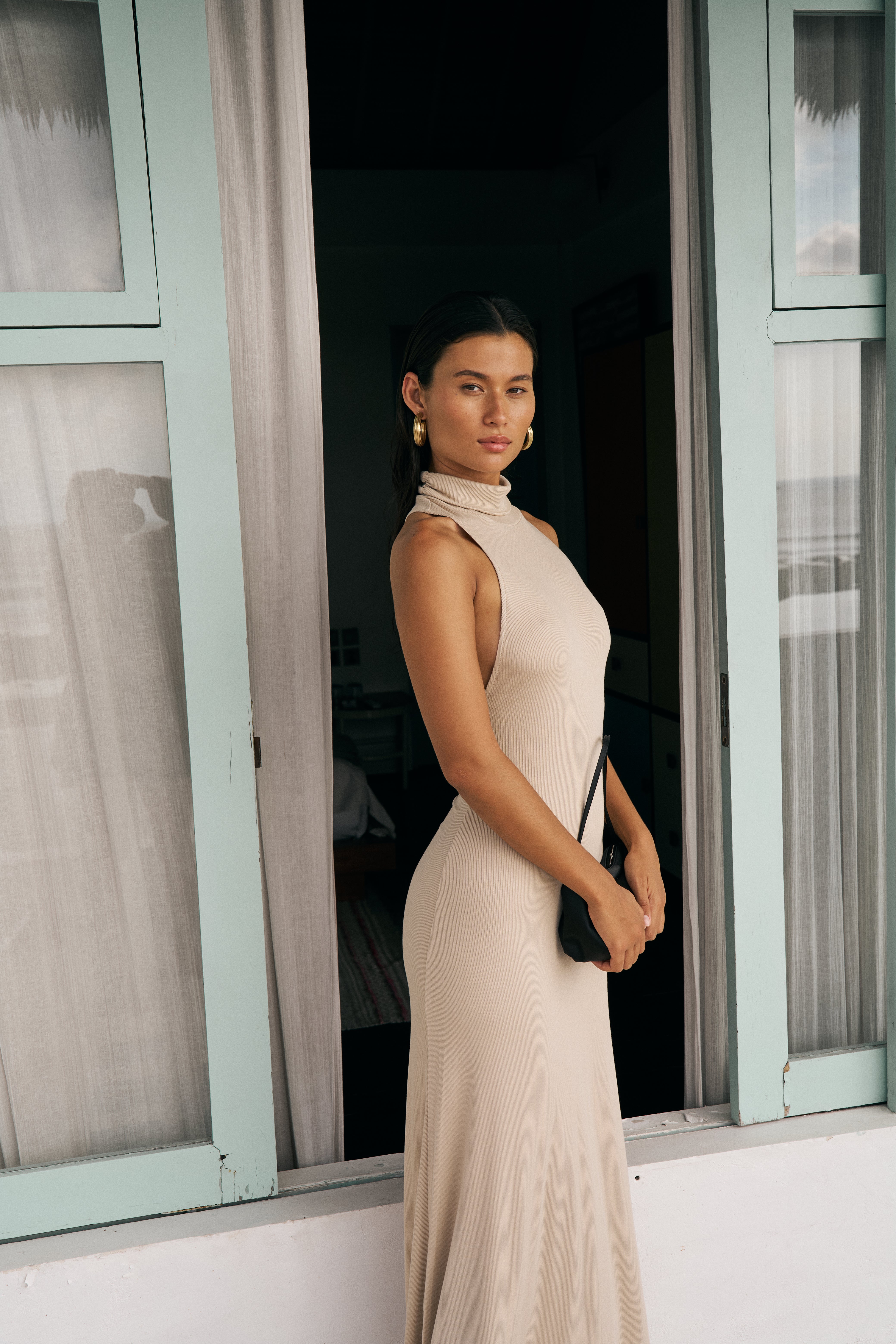 SOFT BEIGE LOUNGE DRESS