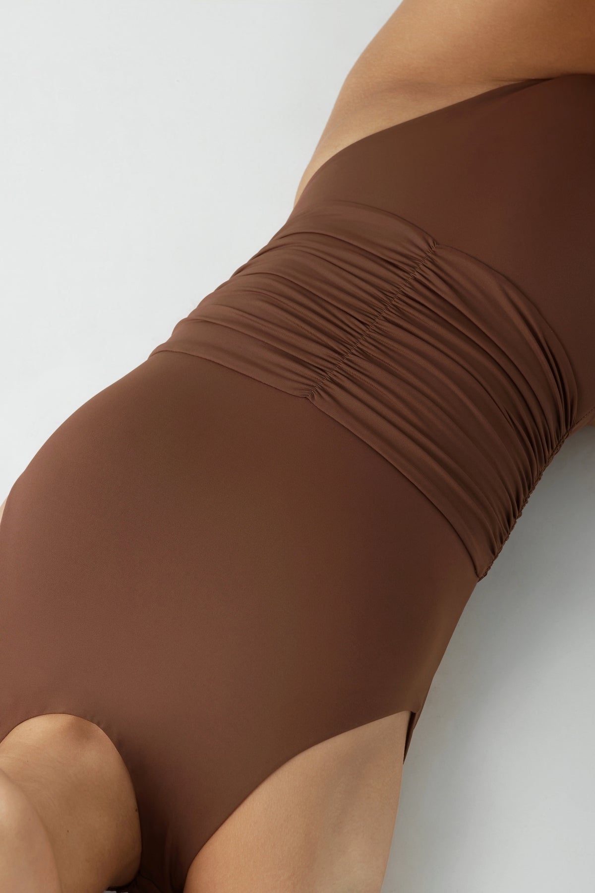 Jace One-Piece Moderate Coverage - Chocolate