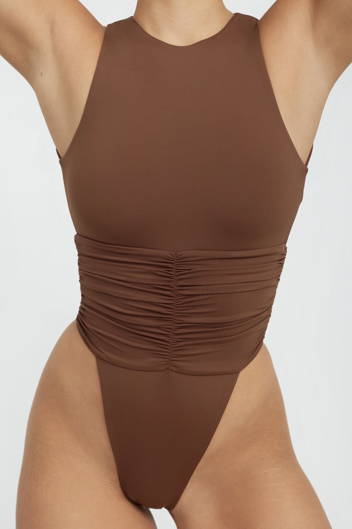 Jace Thong One Piece - Chocolate