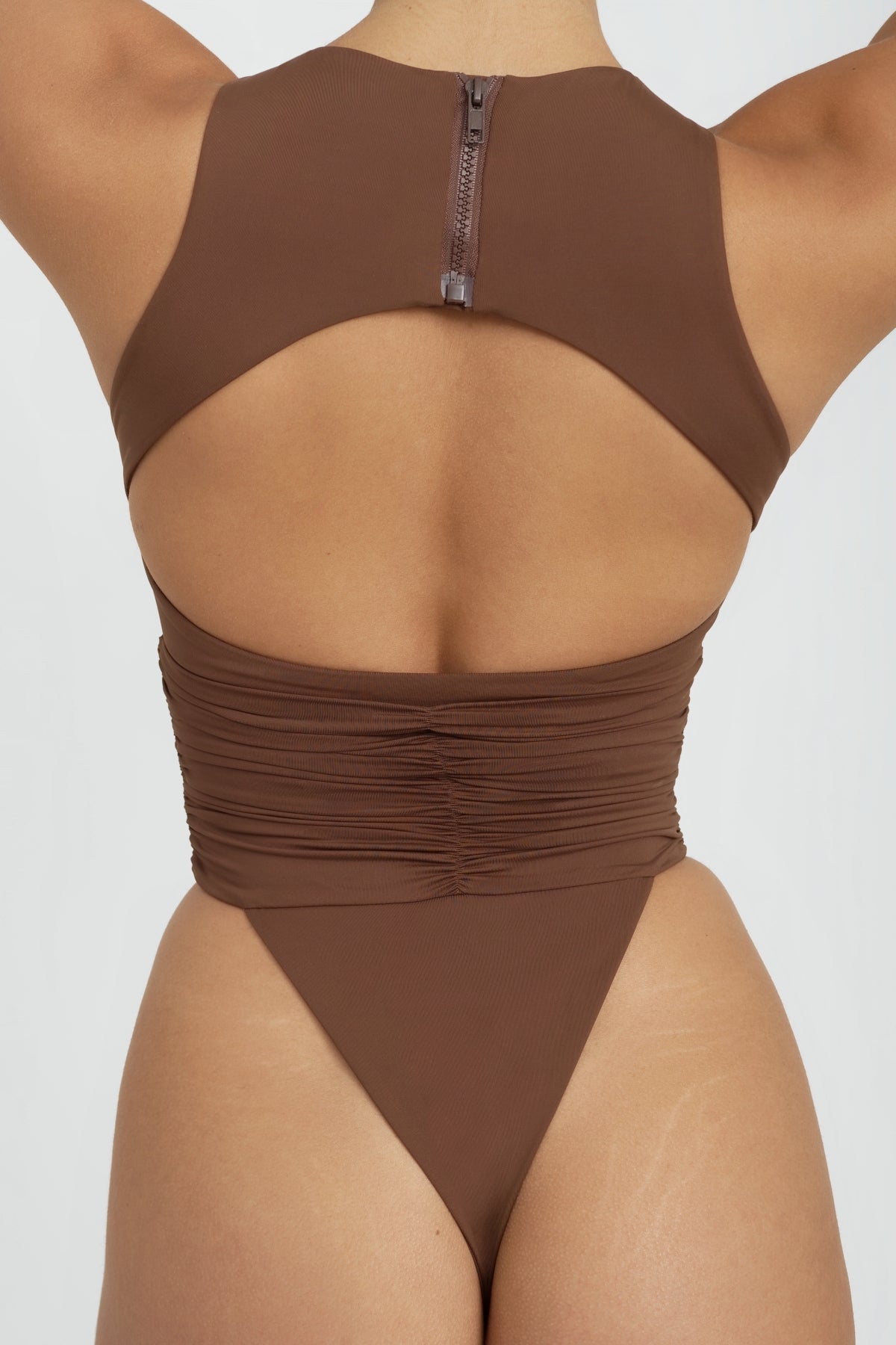 Jace Thong One Piece - Chocolate