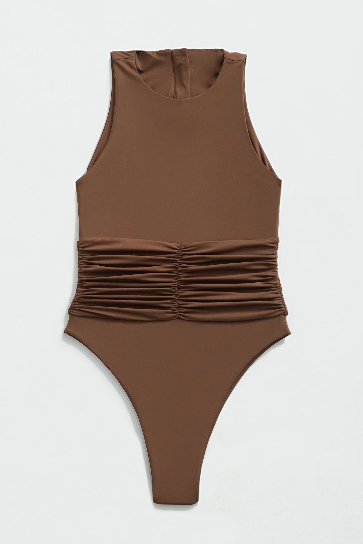 Jace One-Piece Moderate Coverage - Chocolate
