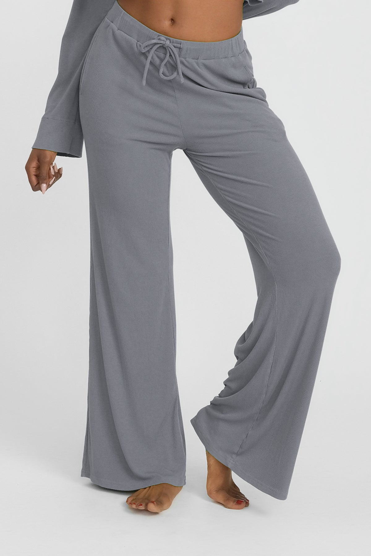 Rory Wide Leg Pant - Storm