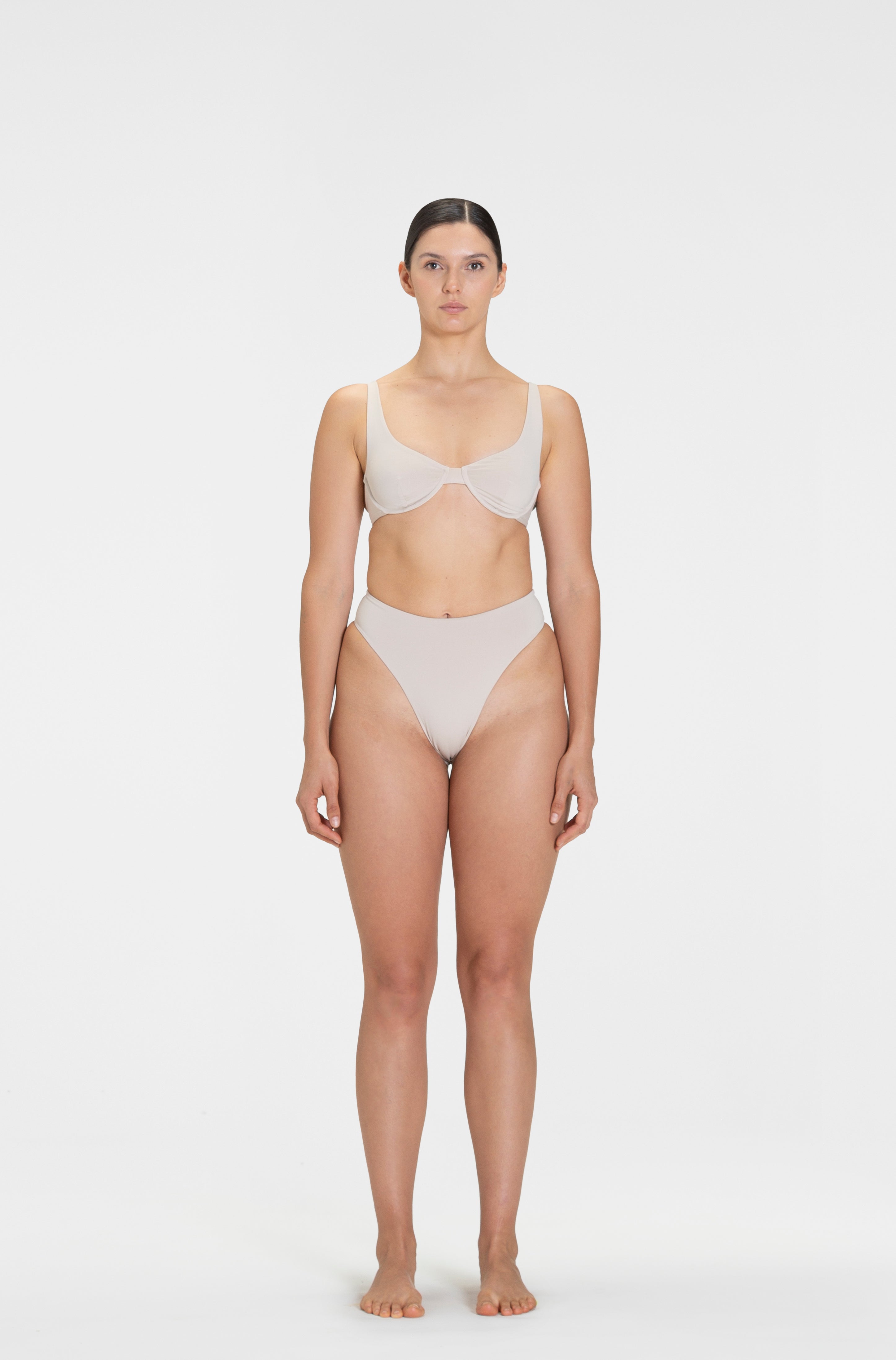 Willow Top-Coconut bikini bottom