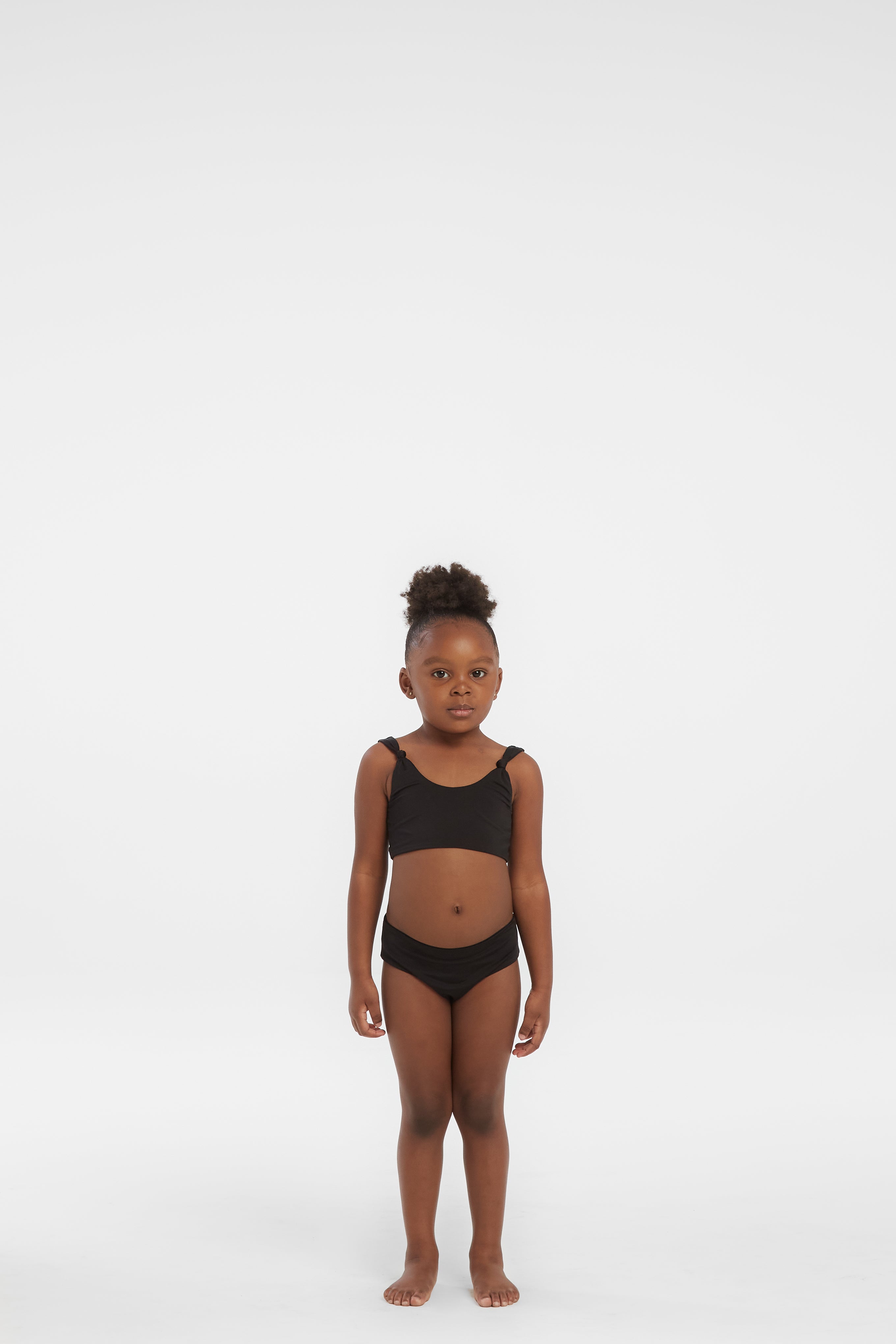 Toddler Black Bikini Top